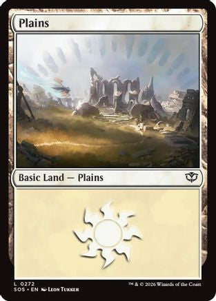 Plains (0272) (SOS-272) - [Secrets of Strixhaven] Foil