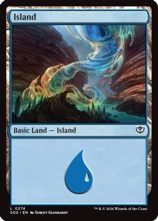 Island (0274) (SOS-274) - [Secrets of Strixhaven]