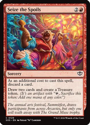 Seize the Spoils (SOS-129) - [Secrets of Strixhaven]