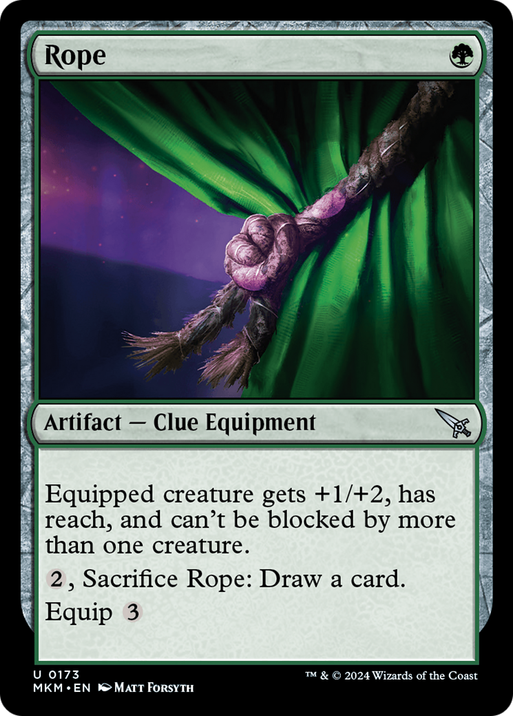 Rope (MKM-173) - [Murders at Karlov Manor] Foil