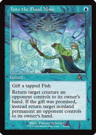 Into the Flood Maw (Retro Frame) (WPN-001) - [WPN & Gateway Promos] Foil