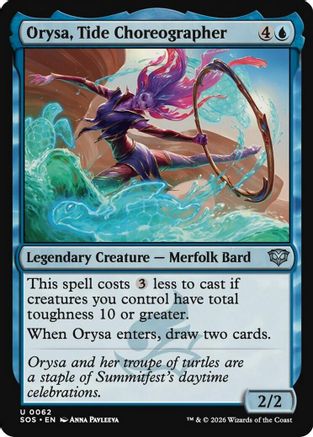 Orysa, Tide Choreographer (SOS-062) - [Secrets of Strixhaven]