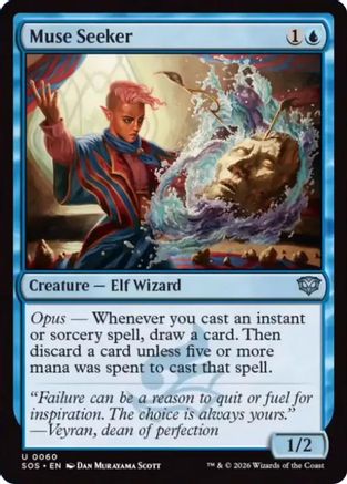 Muse Seeker (SOS-060) - [Secrets of Strixhaven] Foil