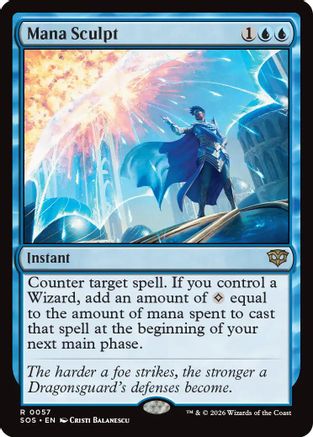 Mana Sculpt (SOS-057) - [Secrets of Strixhaven] Foil
