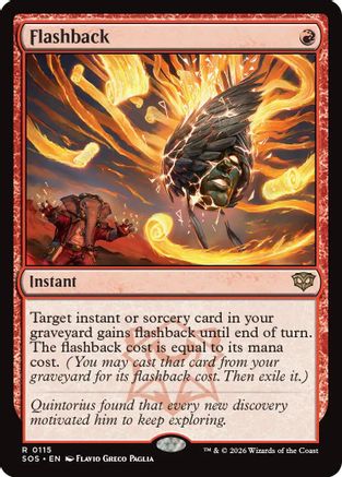 Flashback (SOS-115) - [Secrets of Strixhaven] Foil