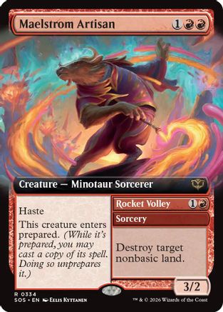 Maelstrom Artisan (Extended Art) (SOS-334) - [Secrets of Strixhaven]
