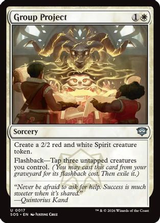 Group Project (SOS-017) - [Secrets of Strixhaven] Foil