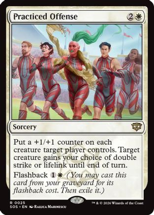 Practiced Offense (SOS-025) - [Secrets of Strixhaven]