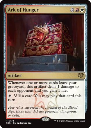 Ark of Hunger (SOS-173) - [Secrets of Strixhaven] Foil