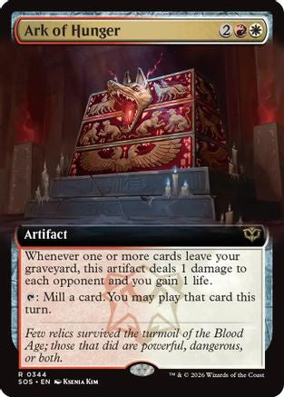 Ark of Hunger (Extended Art) (SOS-344) - [Secrets of Strixhaven]