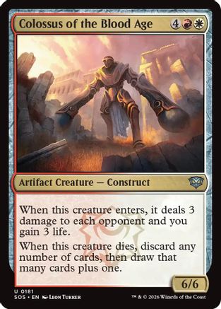 Colossus of the Blood Age (SOS-181) - [Secrets of Strixhaven]