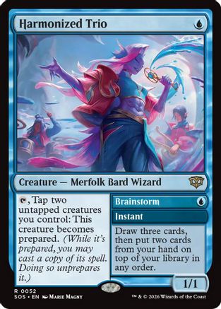 Harmonized Trio (SOS-052) - [Secrets of Strixhaven]