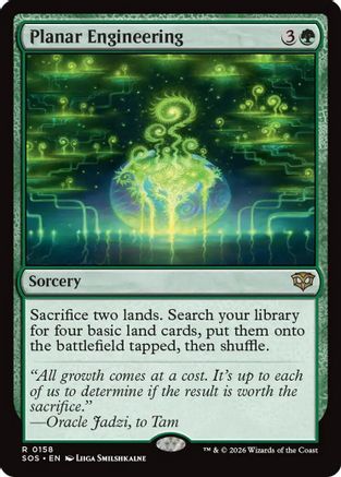 Planar Engineering (SOS-158) - [Secrets of Strixhaven] Foil