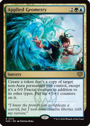 Applied Geometry (SOS-172) - [Secrets of Strixhaven] Foil