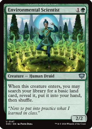 Environmental Scientist (SOS-147) - [Secrets of Strixhaven] Foil