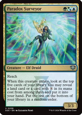 Paradox Surveyor (SOS-208) - [Secrets of Strixhaven] Foil