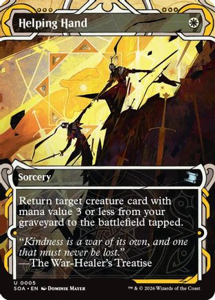 Helping Hand (SOA-005) - [Secrets of Strixhaven: Mystical Archive] Foil