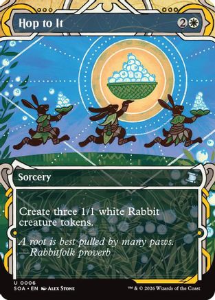 Hop to It (SOA-006) - [Secrets of Strixhaven: Mystical Archive] Foil
