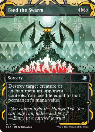 Feed the Swarm (SOA-029) - [Secrets of Strixhaven: Mystical Archive]