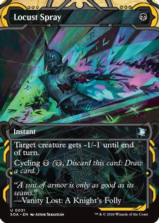 Locust Spray (SOA-031) - [Secrets of Strixhaven: Mystical Archive] Foil