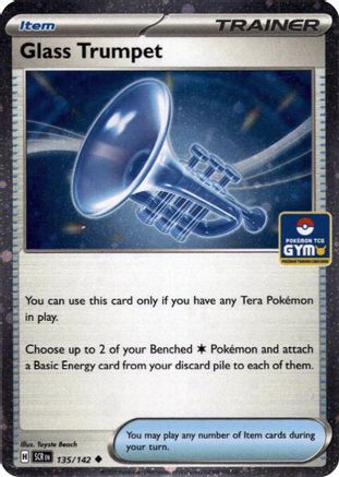 Glass Trumpet (Gym Stamp Asia Exclusive) 135 - [Miscellaneous Cards & Products] Holofoil