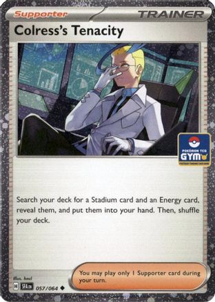 Colress's Tenacity (Gym Stamp Asia Exclusive) 57 - [Miscellaneous Cards & Products] Holofoil