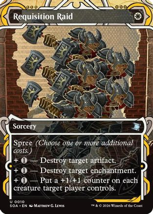 Requisition Raid (SOA-010) - [Secrets of Strixhaven: Mystical Archive] Foil