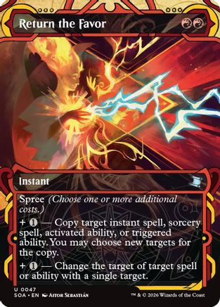 Return the Favor (SOA-047) - [Secrets of Strixhaven: Mystical Archive]