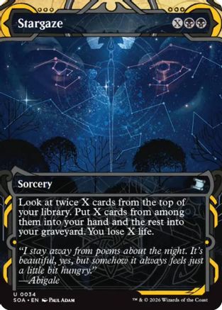 Stargaze (SOA-034) - [Secrets of Strixhaven: Mystical Archive]