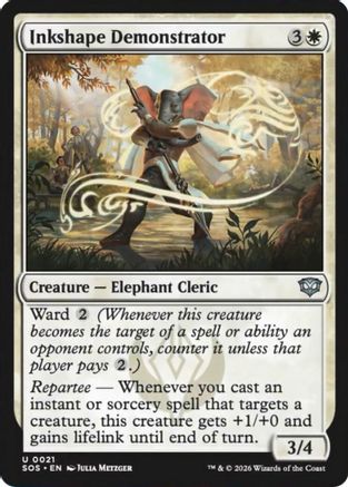 Inkshape Demonstrator (SOS-021) - [Secrets of Strixhaven] Foil