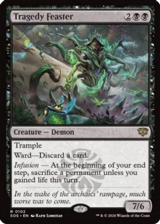 Tragedy Feaster (SOS-102) - [Secrets of Strixhaven] Foil