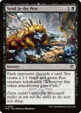 Send in the Pest (SOS-100) - [Secrets of Strixhaven]