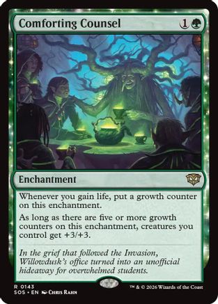 Comforting Counsel (SOS-143) - [Secrets of Strixhaven] Foil