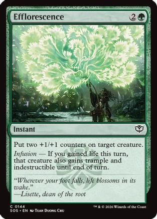 Efflorescence (SOS-144) - [Secrets of Strixhaven]