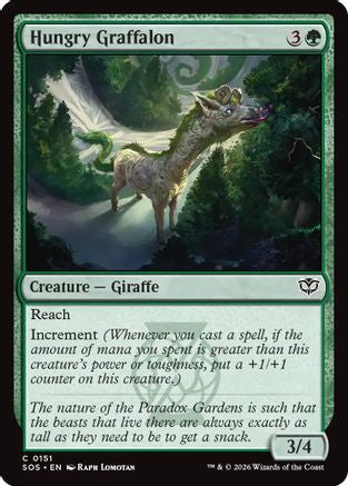 Hungry Graffalon (SOS-151) - [Secrets of Strixhaven] Foil