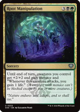 Root Manipulation (SOS-222) - [Secrets of Strixhaven] Foil