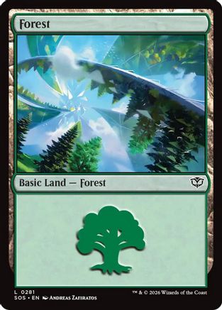 Forest (0281) (SOS-281) - [Secrets of Strixhaven]