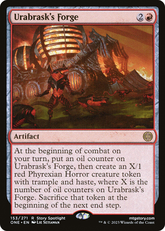 Urabrask's Forge (ONE-153) - [Phyrexia: All Will Be One] Foil