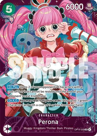 Perona (Extra Grand Battle for Stores 2026) (OP14-033) - One Piece Promotion Cards