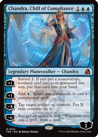 Chandra, Chill of Compliance (FRA-212) - [Reality Fracture] Foil
