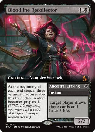 Bloodline Recollector (Extended Art) (FRA-427) - [Reality Fracture]