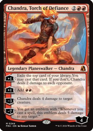 Chandra, Torch of Defiance (FRA-244) - [Reality Fracture]