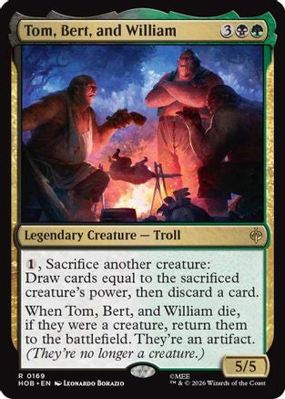 Tom, Bert, and William (HOB-169) - [The Hobbit] Foil