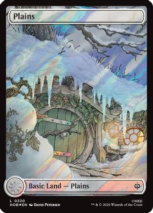 Plains (0320) (Surge Foil) (HOB-320) - [The Hobbit] Foil