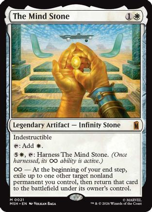 The Mind Stone (MSH-021) - [Marvel Super Heroes]