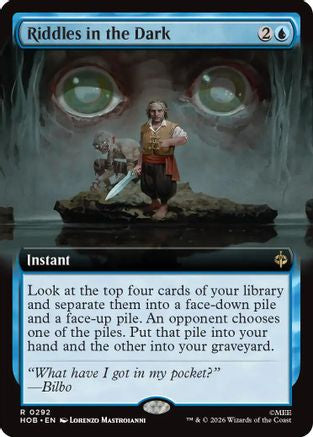 Riddles in the Dark (Extended Art) (HOB-292) - [The Hobbit] Foil