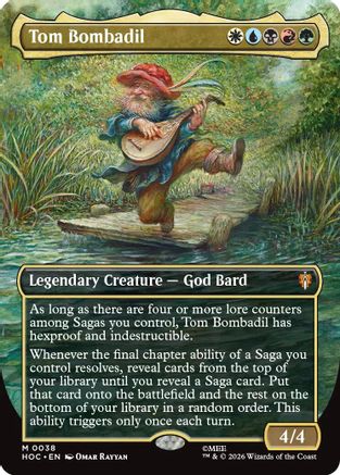 Tom Bombadil (Borderless) (HOC-038) - [The Hobbit] Foil