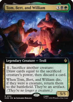 Tom, Bert, and William (Extended Art) (HOB-312) - [The Hobbit]