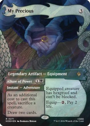 My Precious (Showcase) (Surge Foil) (HOB-271) - [The Hobbit] Foil