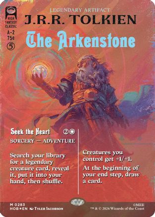 The Arkenstone (Borderless) (Surge Foil) (HOB-283) - [The Hobbit] Foil